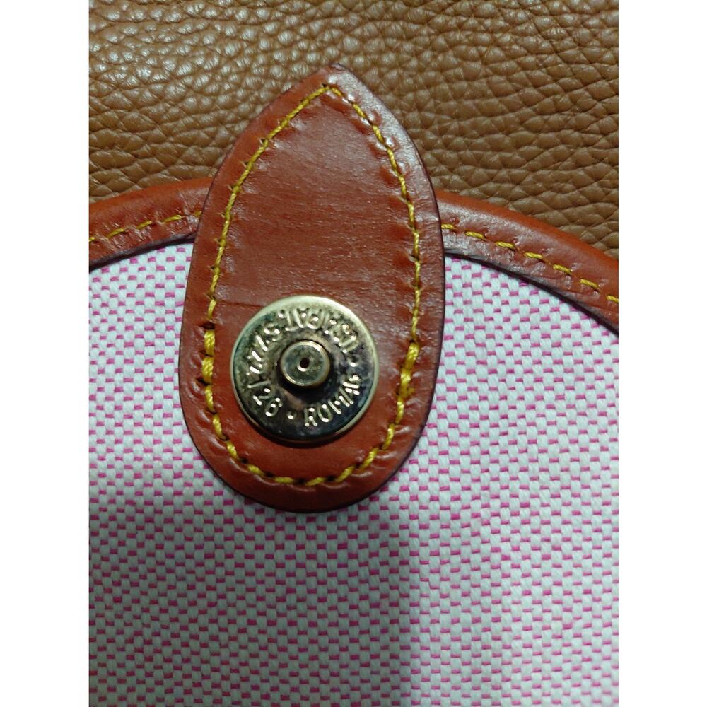 Dooney & Bourke All Weather Leather Big Duck Purse - Brown - Picture 11 of 14